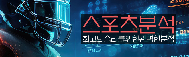 최고의 스포츠분석 정보